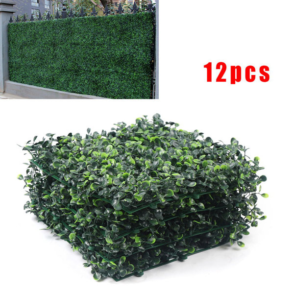 eJoy Artificial Greenery Panels Topiary Hedge Plant Hedge for Outdoor